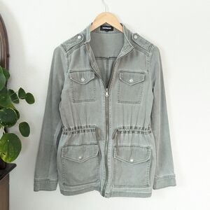 Express | XS | Utility Jacket | Soft Lyocell | Sage Green